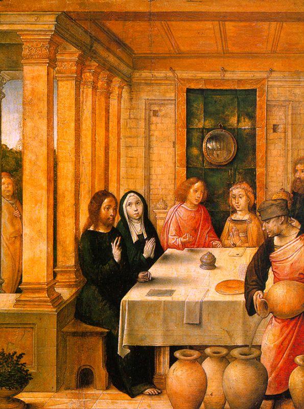 Juan de Flandes The Marriage Feast at Cana 2 china oil painting image